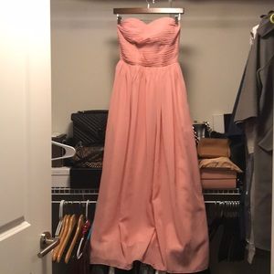 Pink Sweetheart Prom Dress Bridesmaid Evening gown